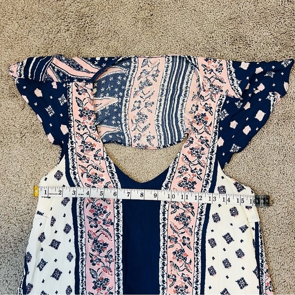 Maeve by Anthropologie Maeve Summertide Cape High-Low Swing Dress. Size X-Small. - Picture 14 of 16